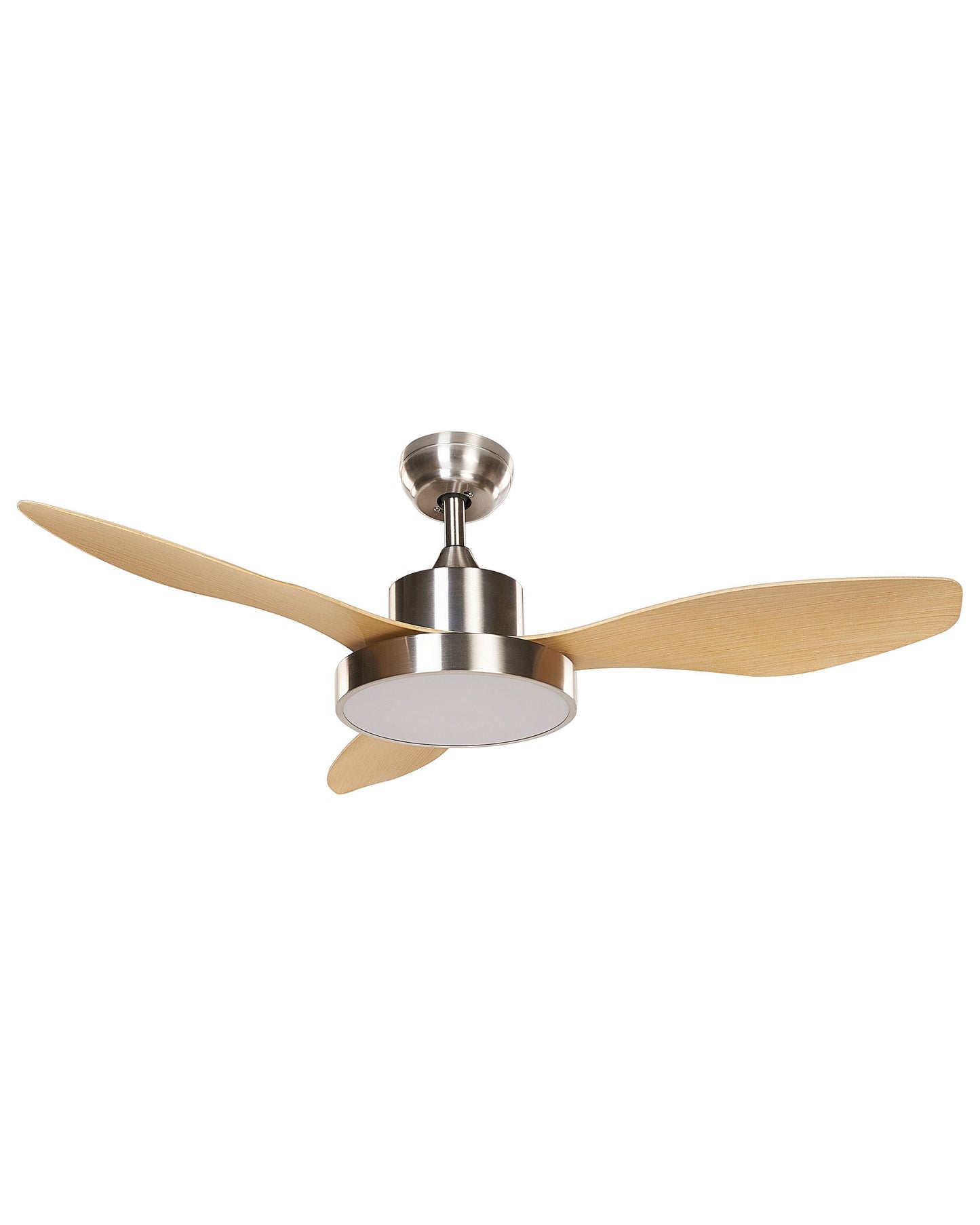 Deckenventilator mit Licht BANDERAS mit Fernbedienung Silber