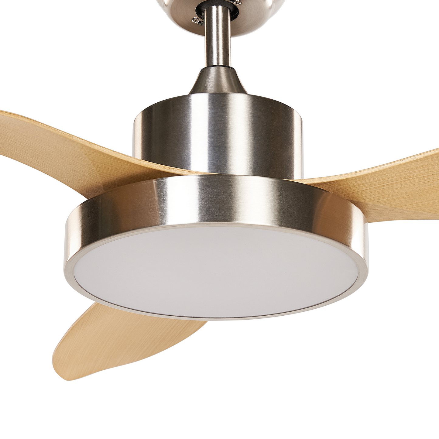 Deckenventilator mit Licht BANDERAS mit Fernbedienung Silber