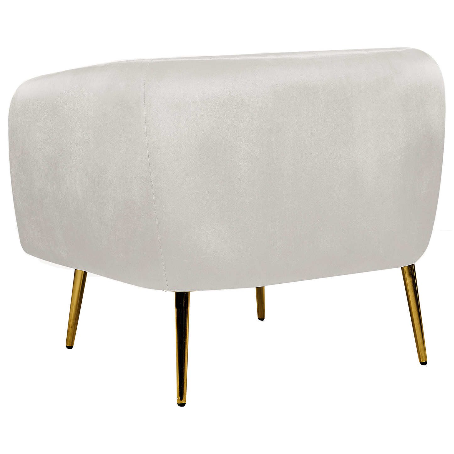 Sessel LACONIA Samtstoff Hellgrau