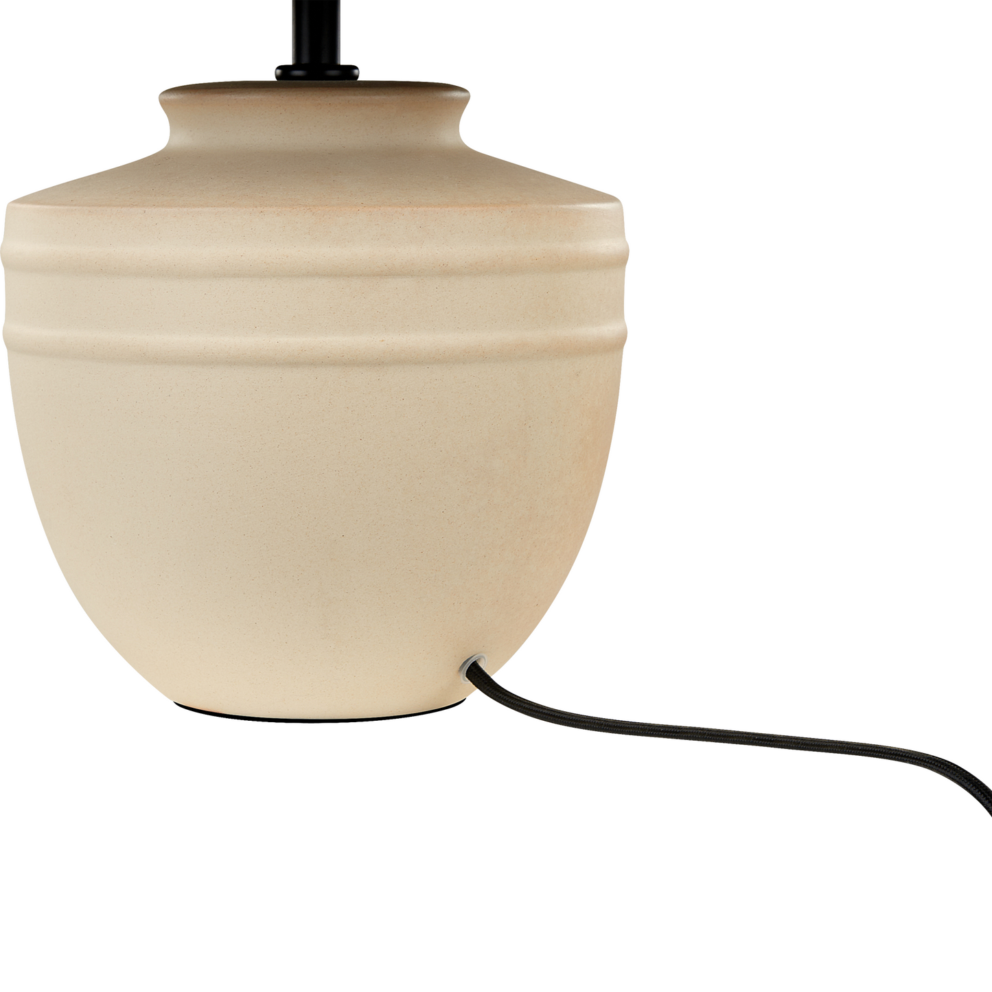 Tischleuchte TIGRE Keramik Beige