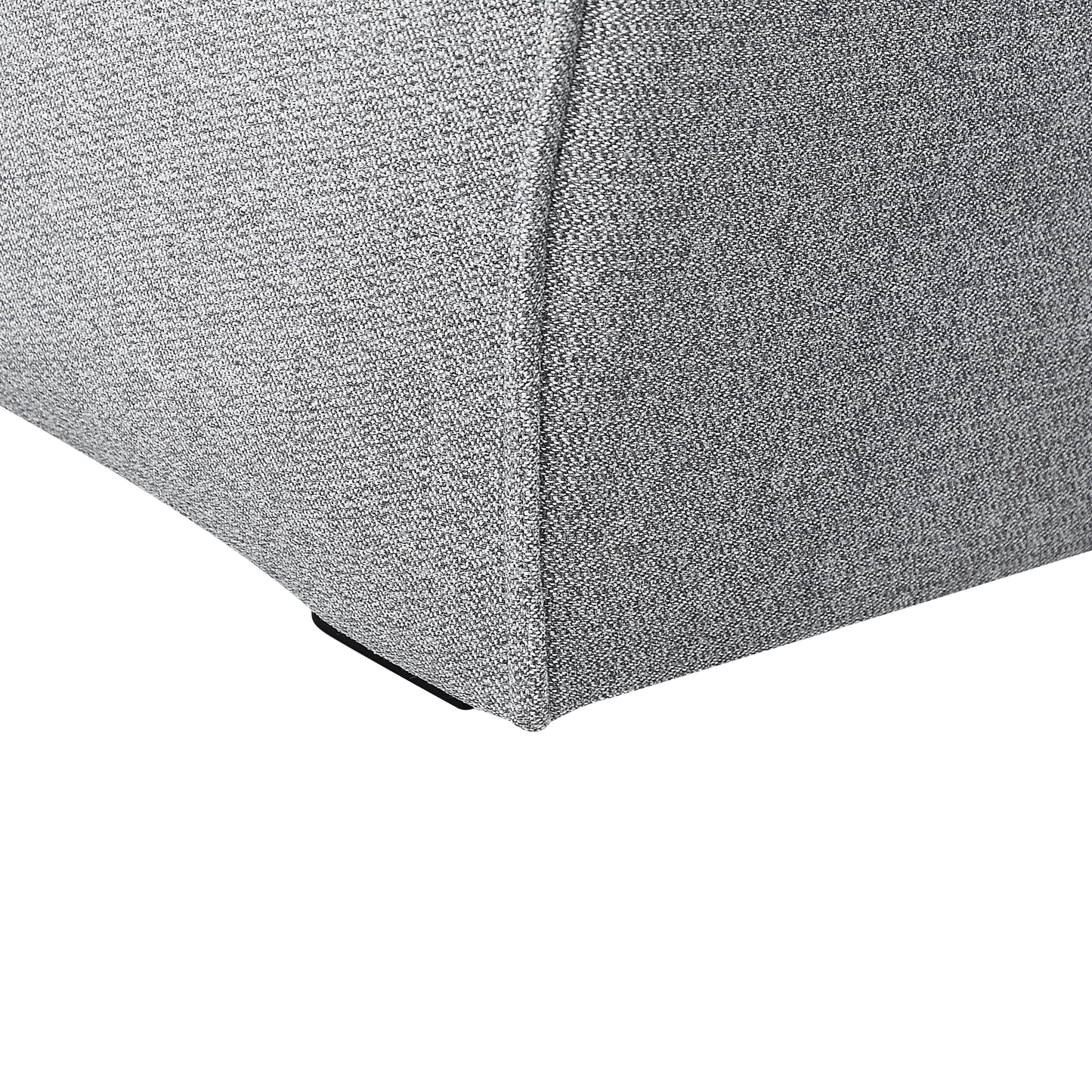 3-Sitzer Ecksofa grau linksseitig DOLVA