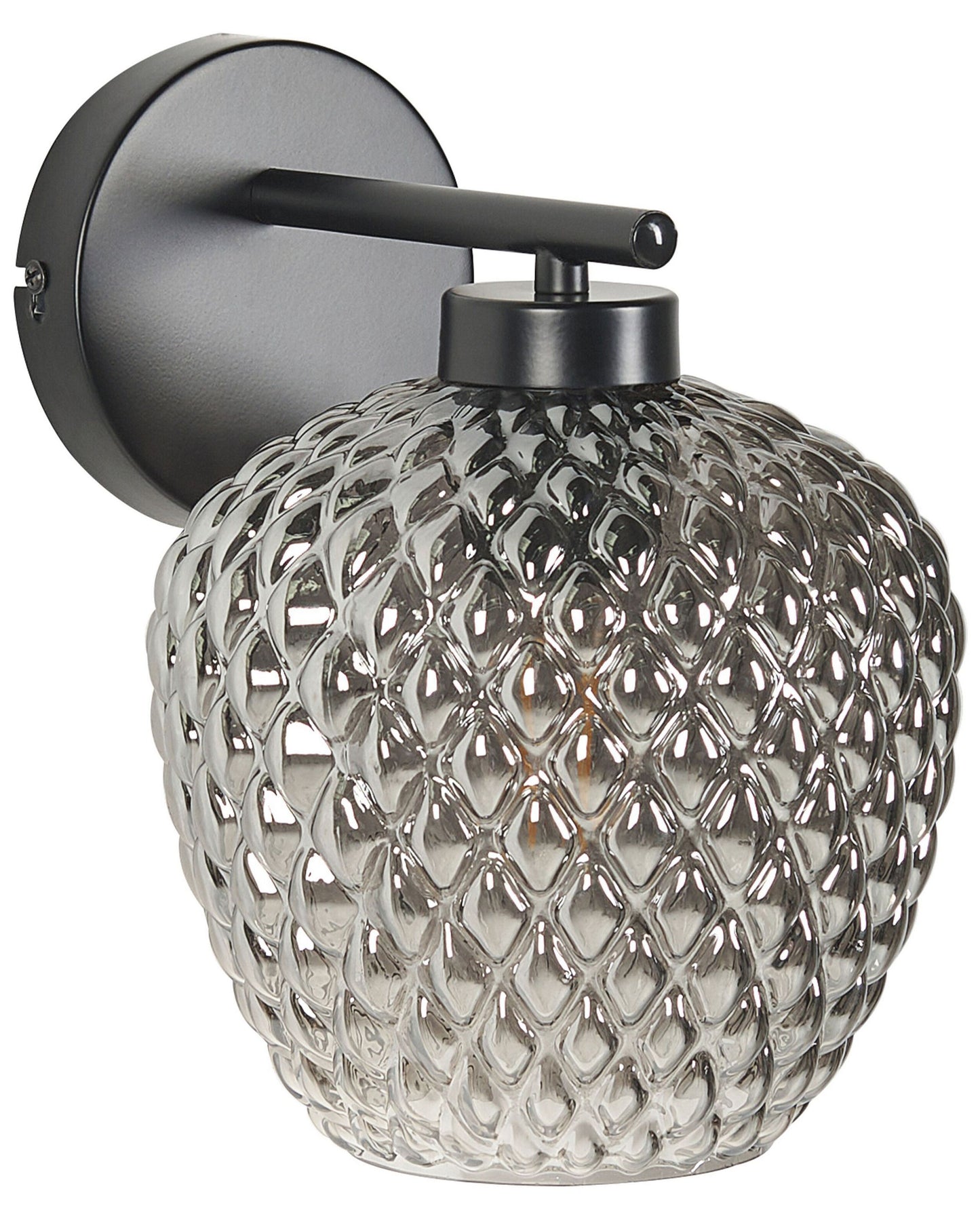 Wandlampe SHERRY Metall Grau
