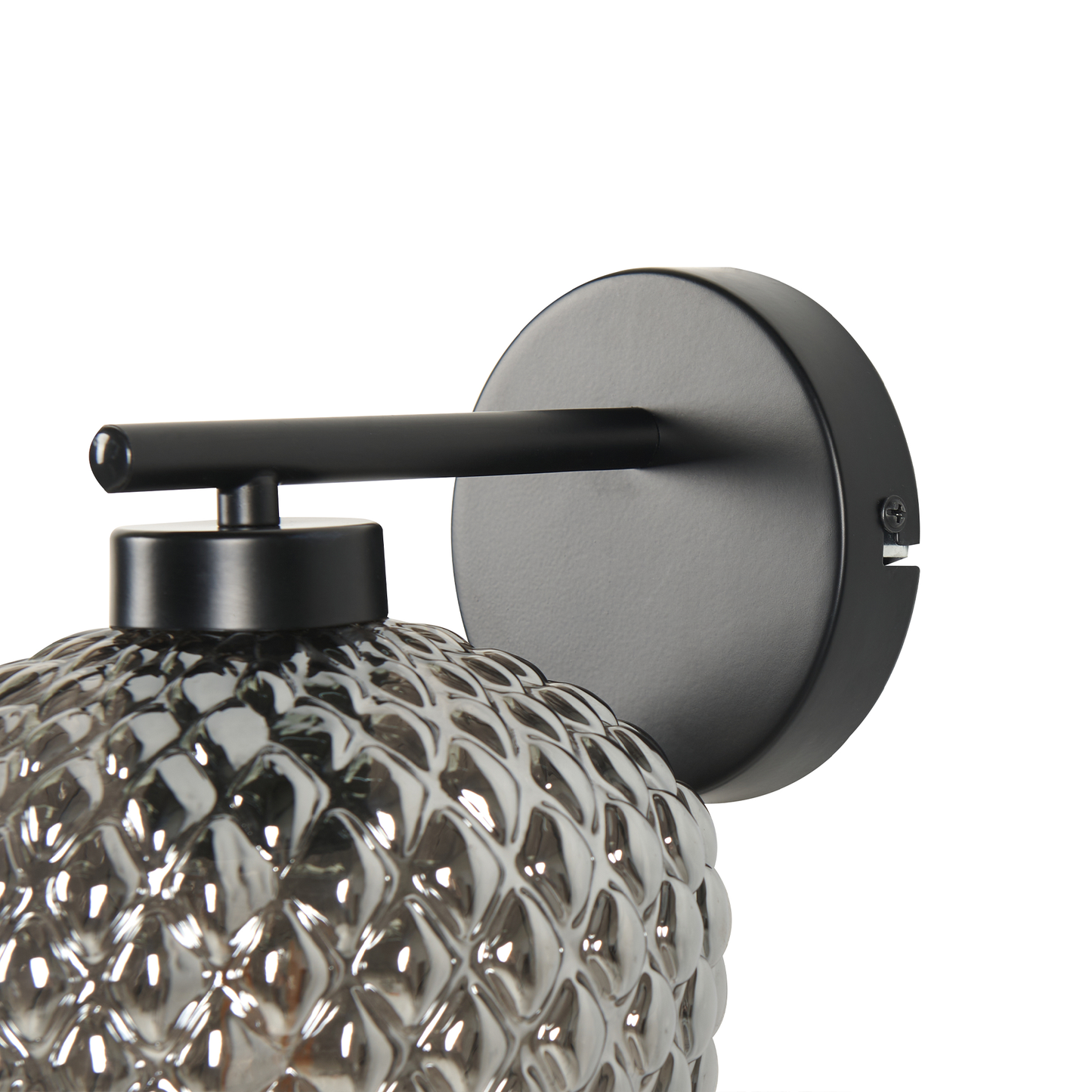 Wandlampe SHERRY Metall Grau