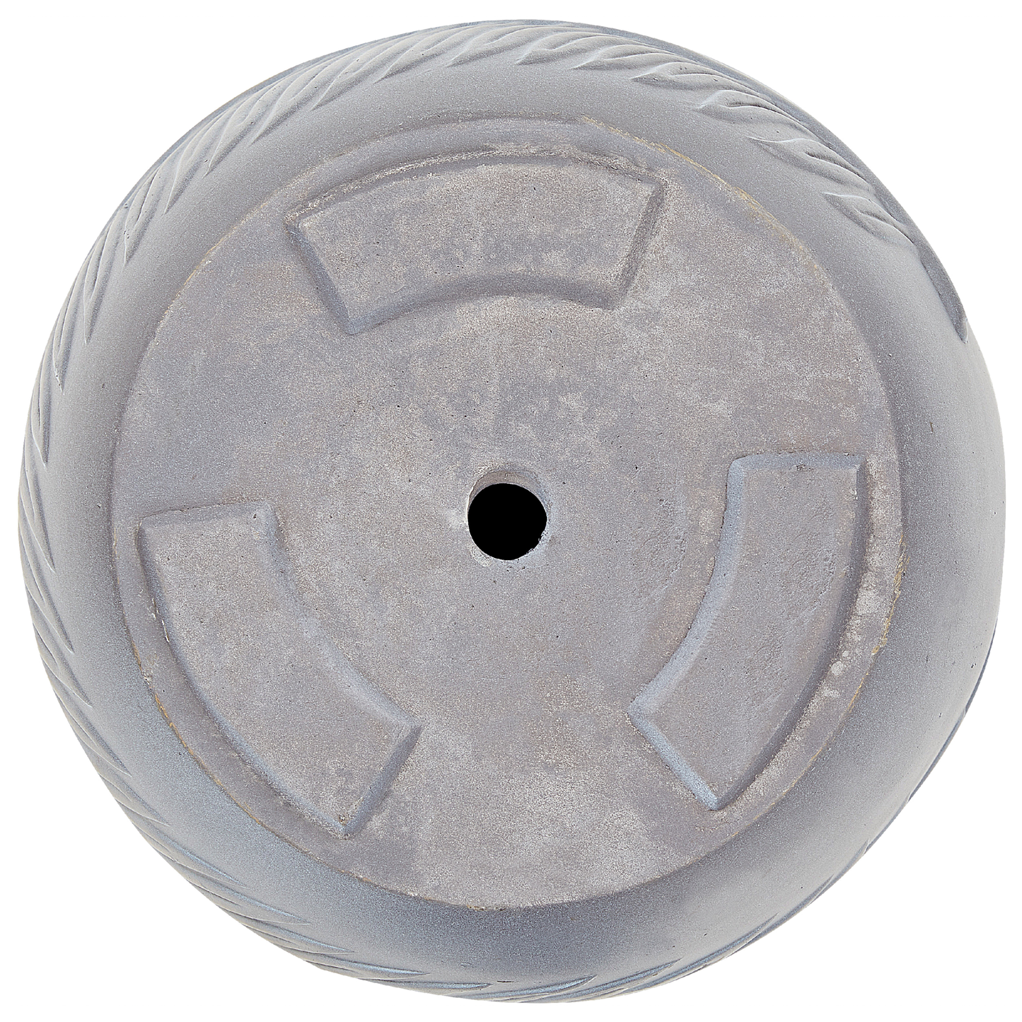 Blumenkübel FTERO Keramik 28 cm Grau