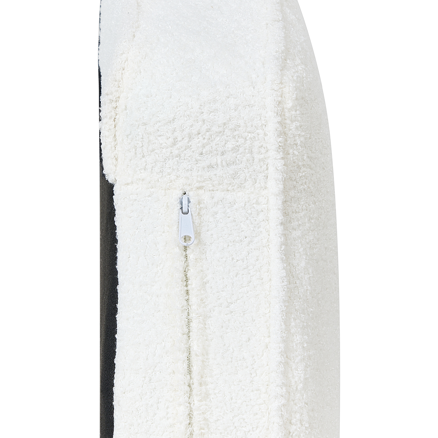 Chaiselongue Bouclé cremeweiss linksseitig ALLIER