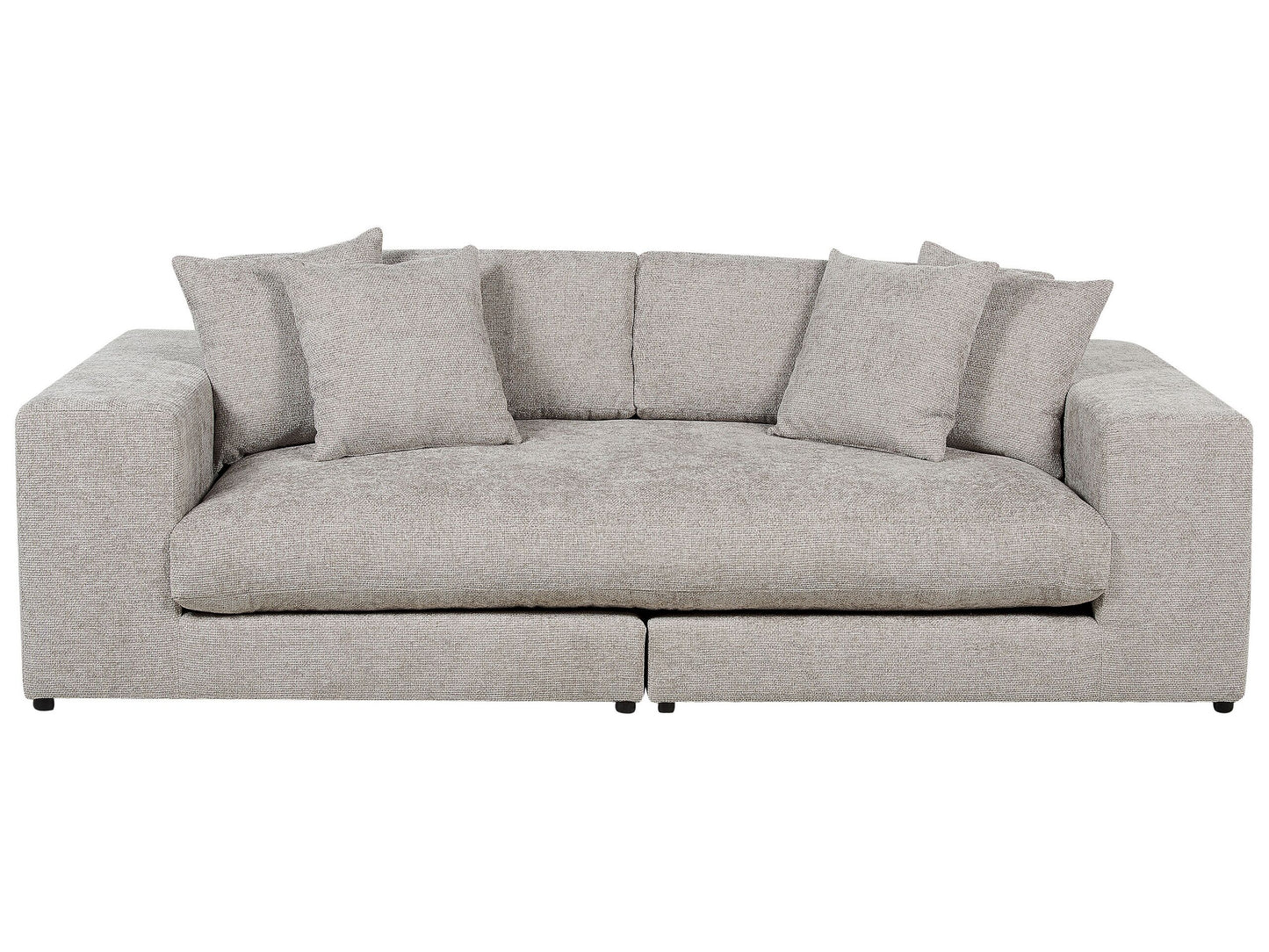 3-Sitzer Sofa taupe mit Kissen GLORVIKA
