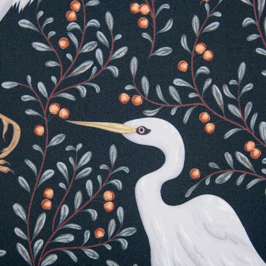 Gartenkissen 2er Set PIANAZZO Tiermuster 40 x 60 cm Schwarz