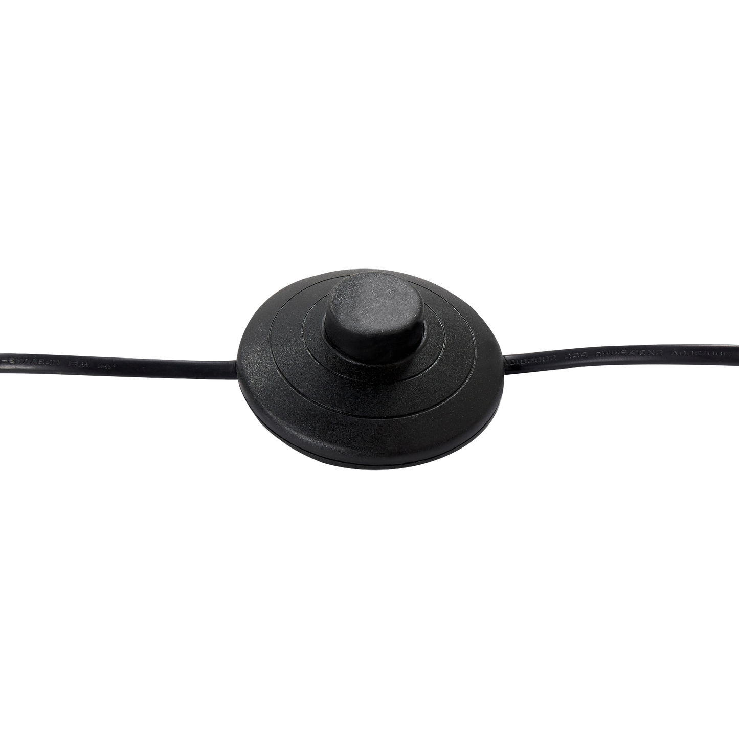 Stehlampe CAUDELO Metall Schwarz / Weiss