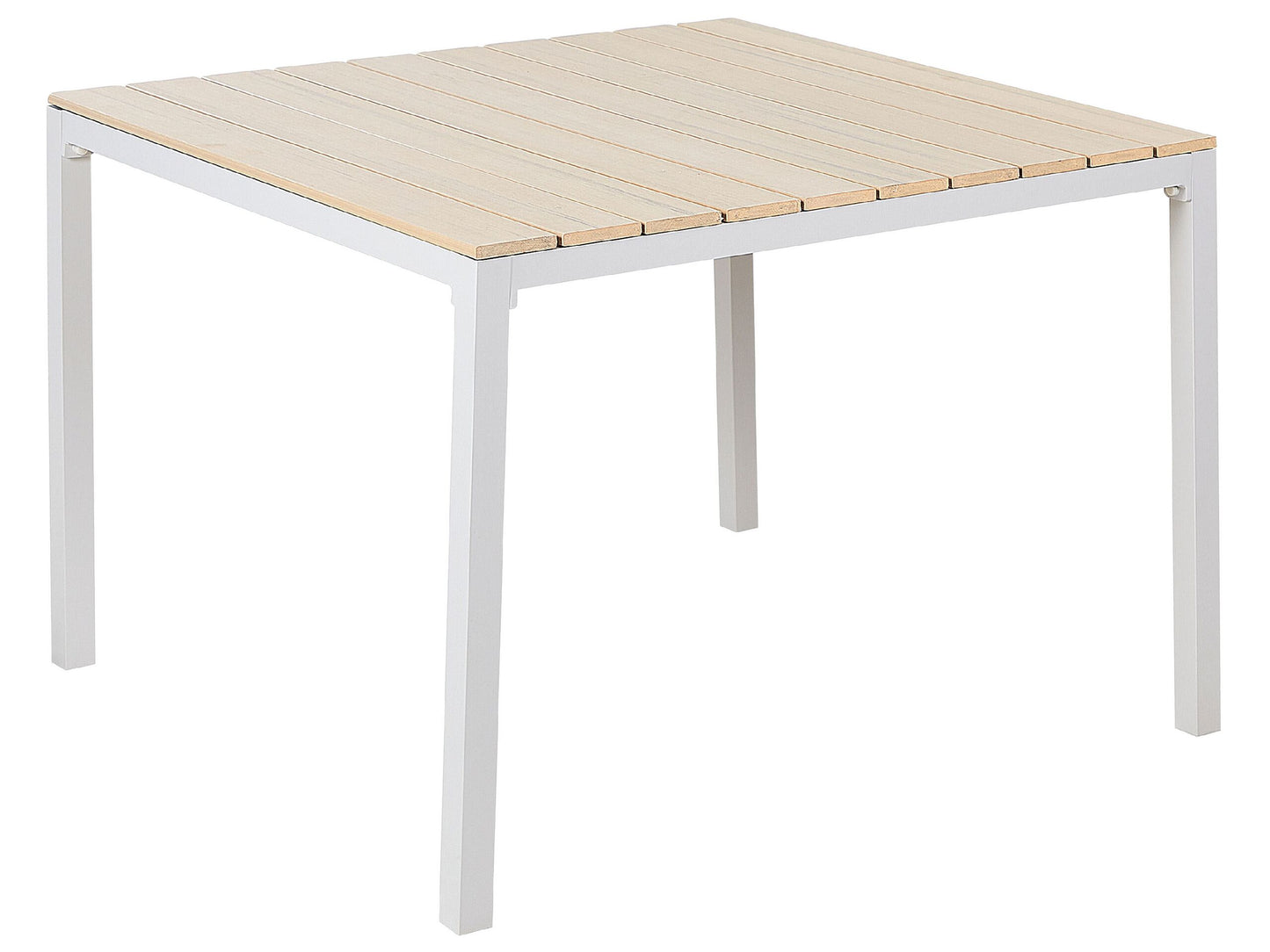 Gartentisch PRATO 95 cm 95 cm Beige