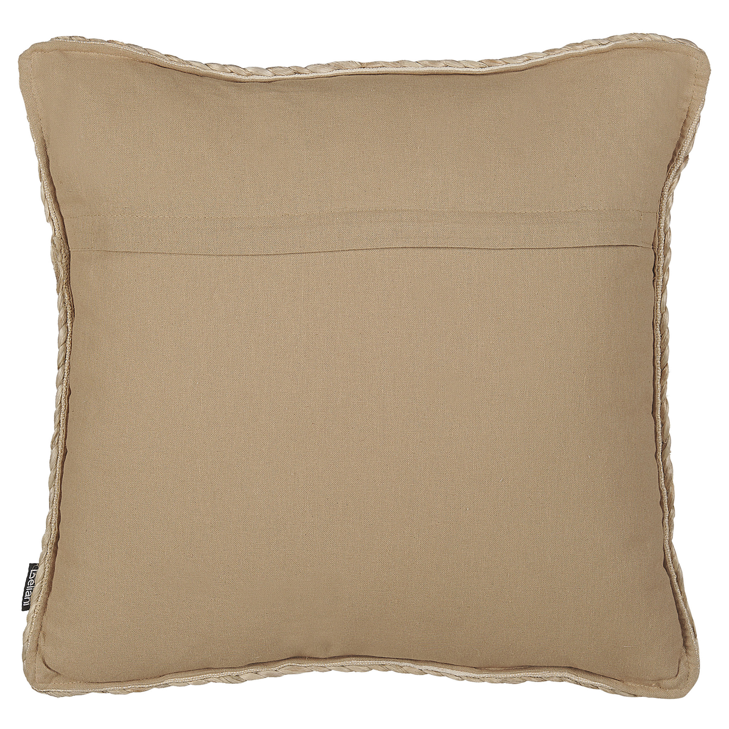 Dekokissen ELLIOTTIA Jute 45 x 45 cm Beige Ohne Muster