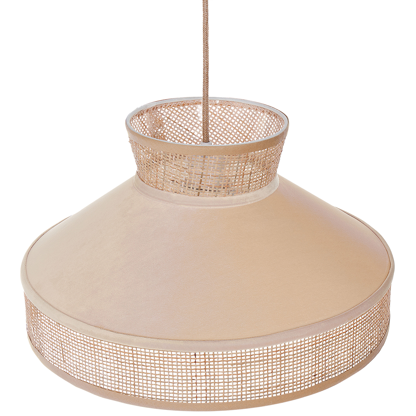 Hängelampe BATALI Rattan Beige