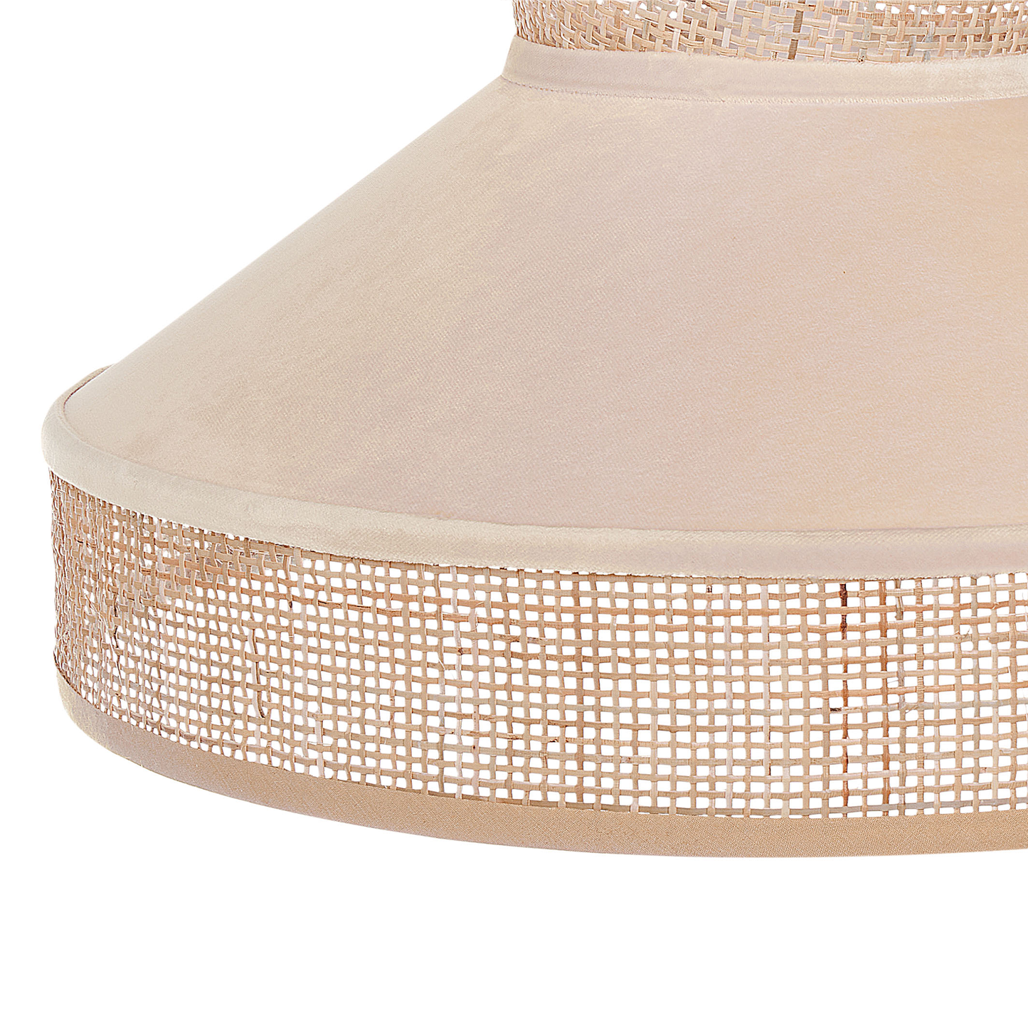 Hängelampe BATALI Rattan Beige