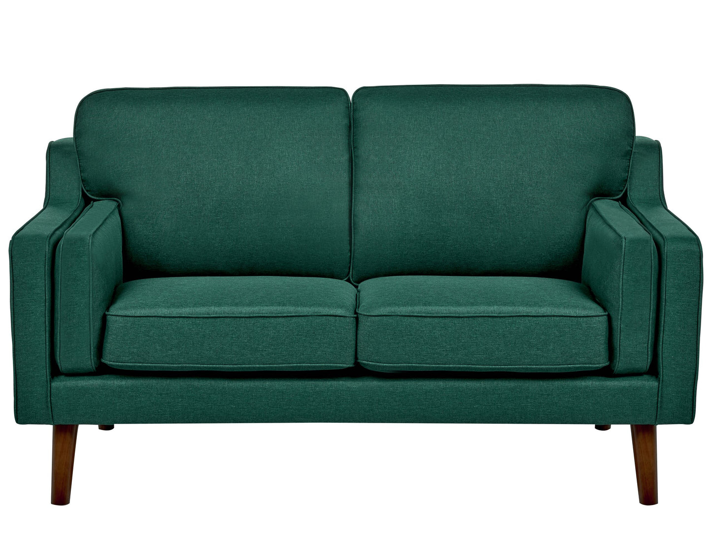 2-Sitzer Sofa dunkelgrün LOKKA