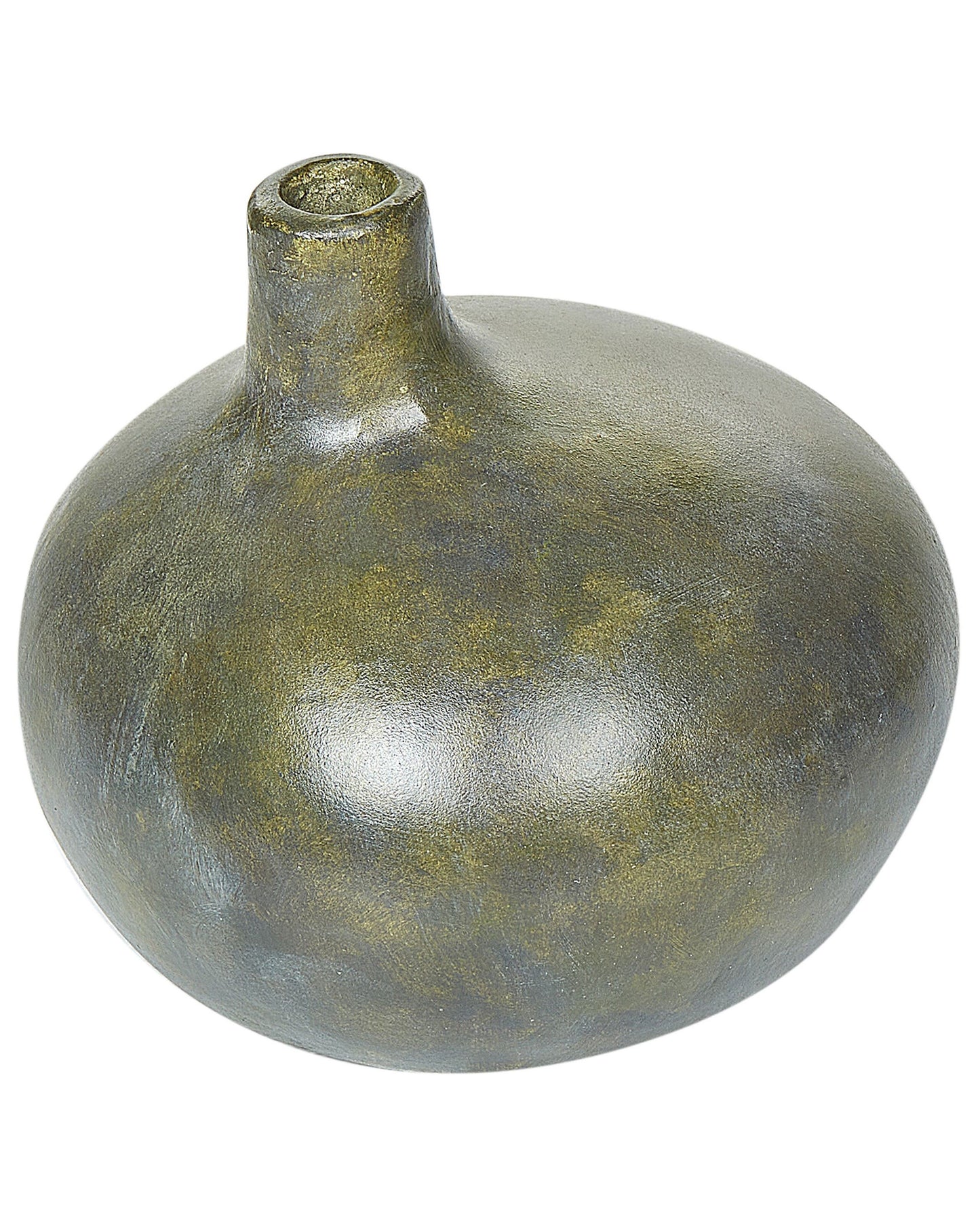 Dekovase KLANG Keramik 18 cm Grau
