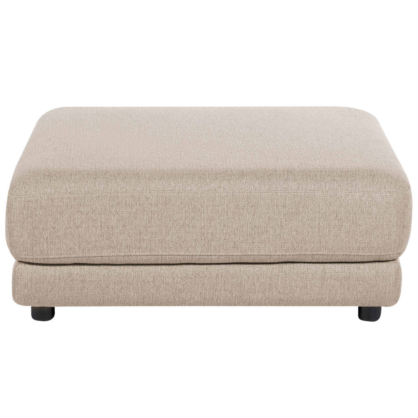 Ottomane SIGTUNA Stoff Beige