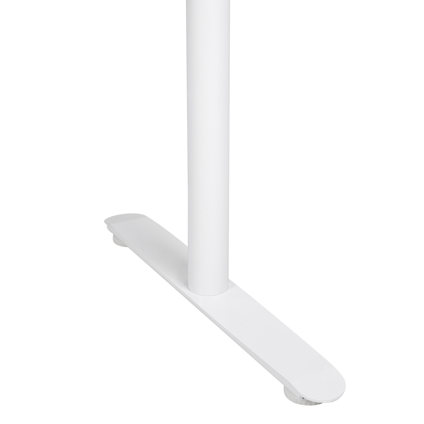 Schreibtisch braun / weiss 120 x 72 cm manuell höhenverstellbar DESTINAS