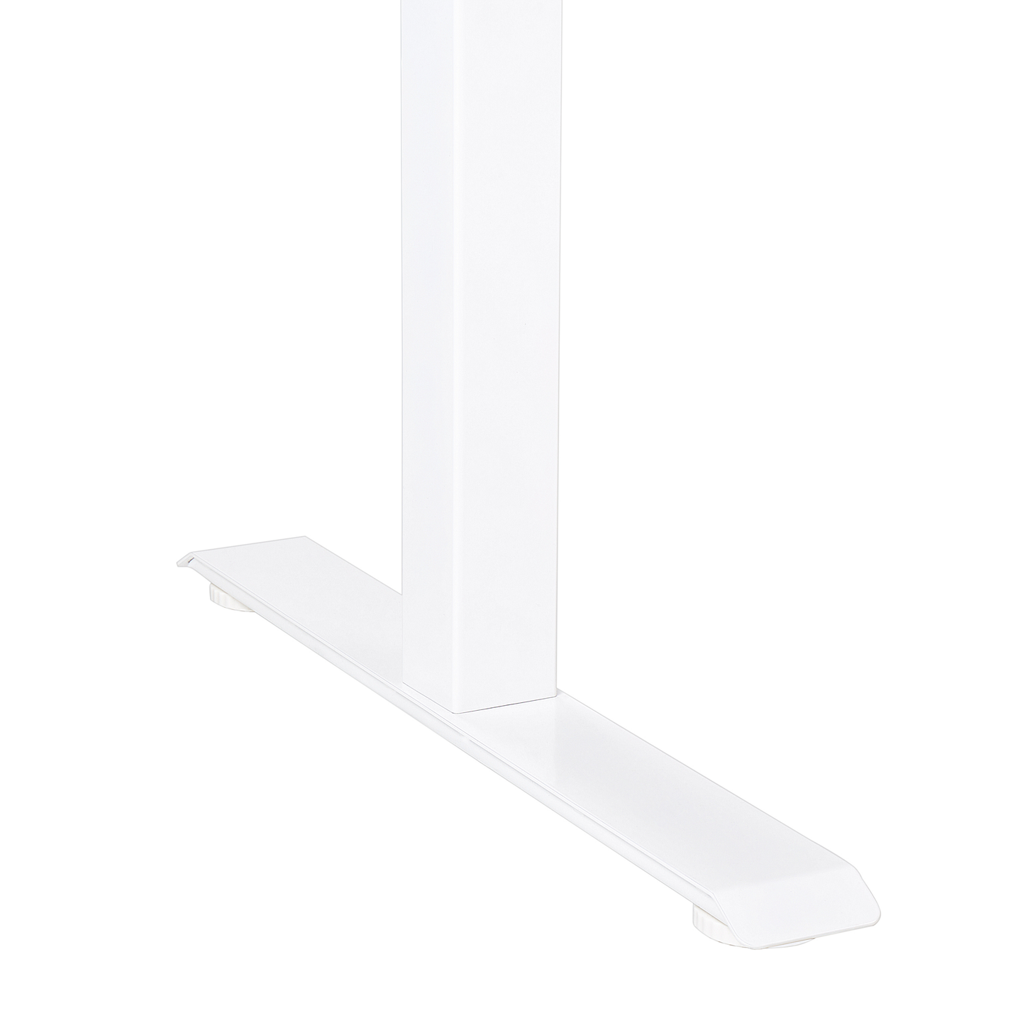 Schreibtisch grau / weiss 160 x 72 cm elektrisch höhenverstellbar DESTINES