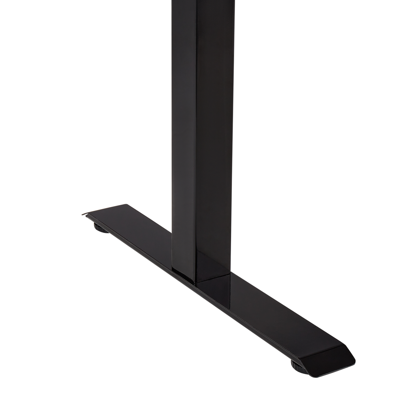 Schreibtisch weiss / schwarz 160 x 72 cm elektrisch höhenverstellbar DESTINES