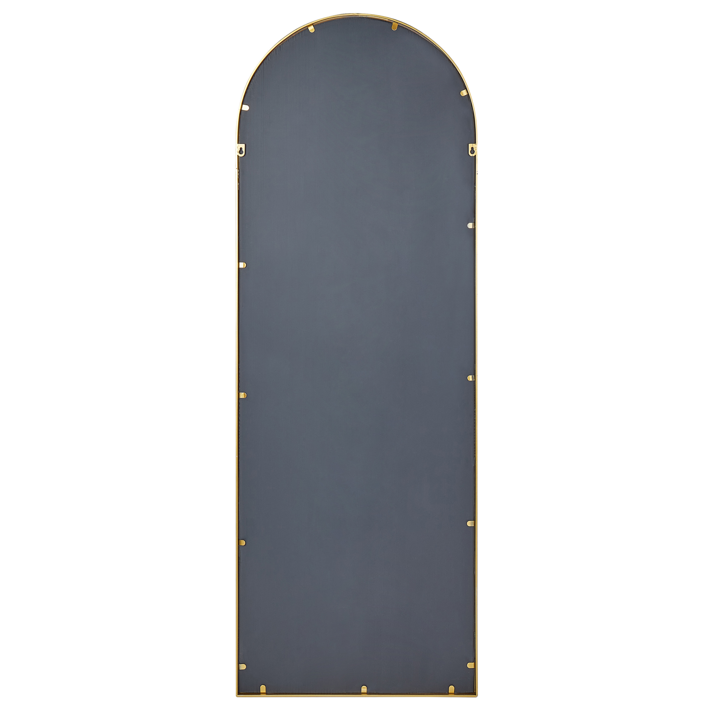 Wandspiegel CROSSES 60 cm 170 cm Metall Gold