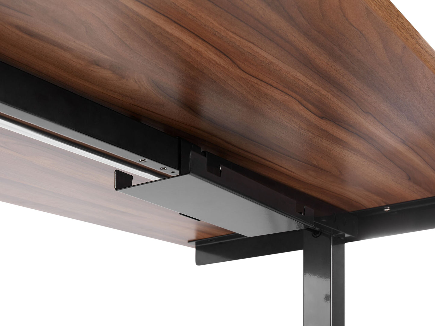 Kabelaufbewahrung für manuell verstellbaren Schreibtisch schwarz TRACIE