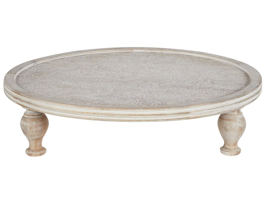 Tortenplatte LUKSOR Mango Holz Hellbraun