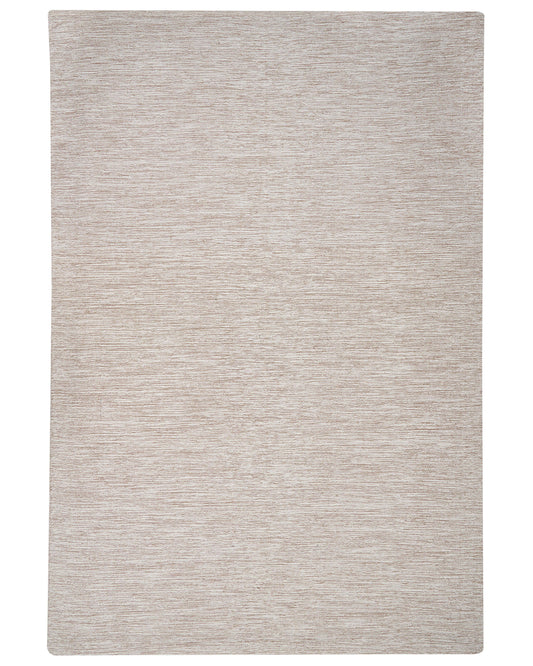 Teppich Baumwolle beige 200 x 300 cm Kurzflor DERINCE