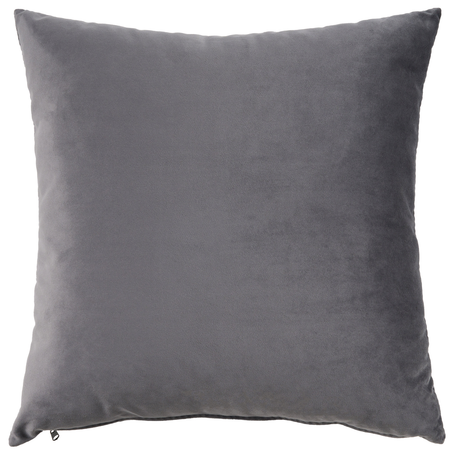 Chaiselongue Samtstoff dunkelgrau mit Bettkasten linksseitig MERI II