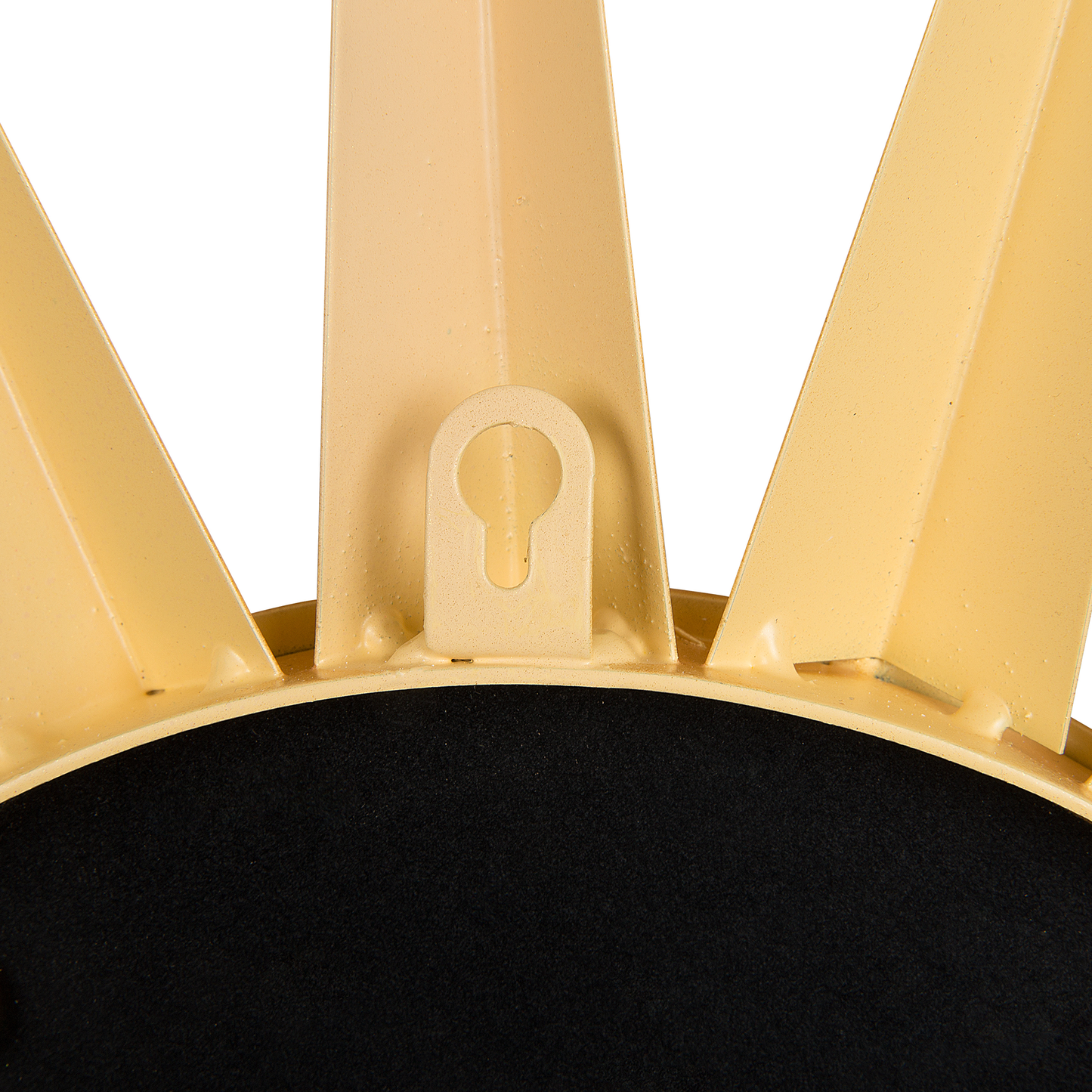 Wandspiegel PERELLI 60 cm 60 cm Metall Gold