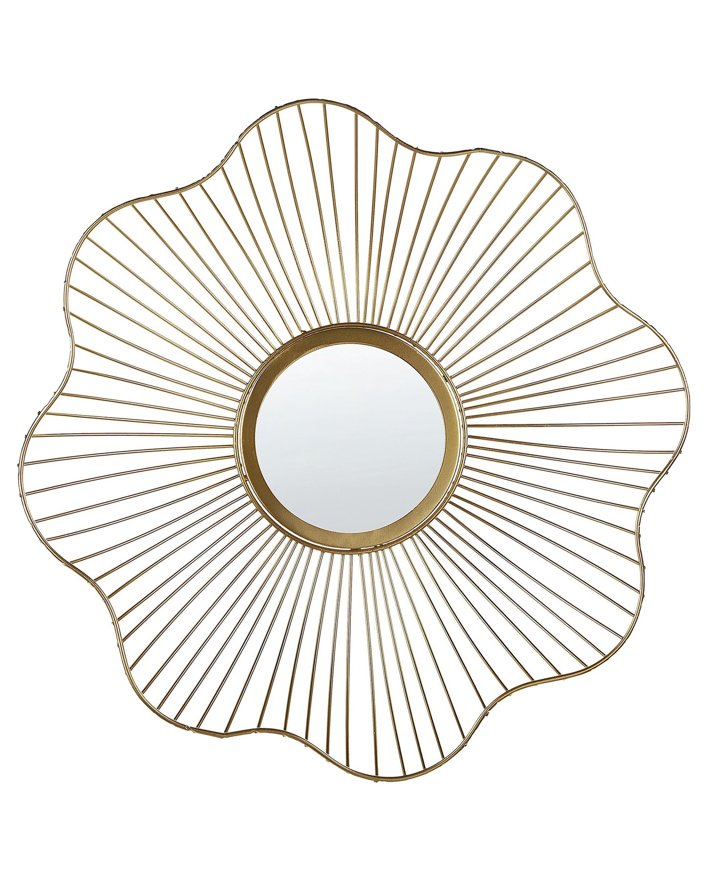 Wandspiegel SENS 40 cm 40 cm Metall Gold