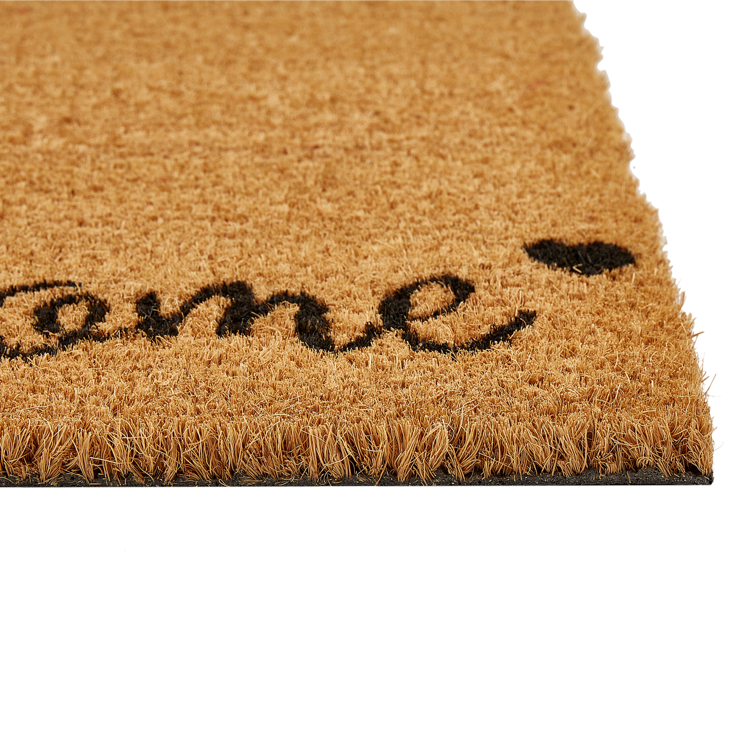 Fussmatte LEDIANAIA 40 x 60 cm Kokosfasern Naturfarben