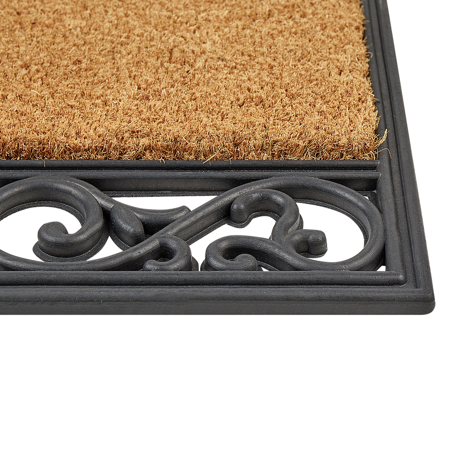 Fussmatte POBEDA 45 x 75 cm Kokosfasern Naturfarben