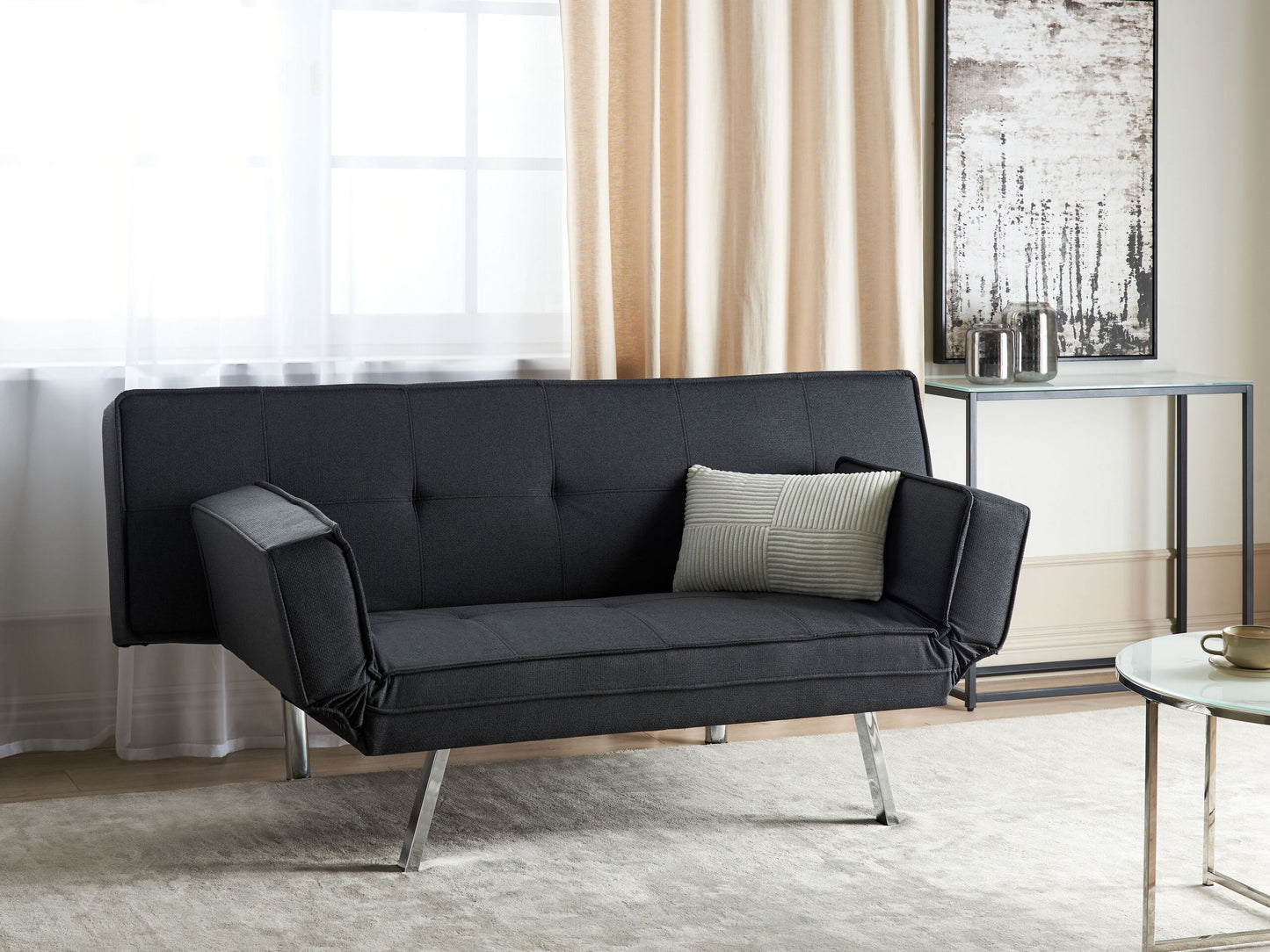 Schlafsofa BRISTOL Schwarz