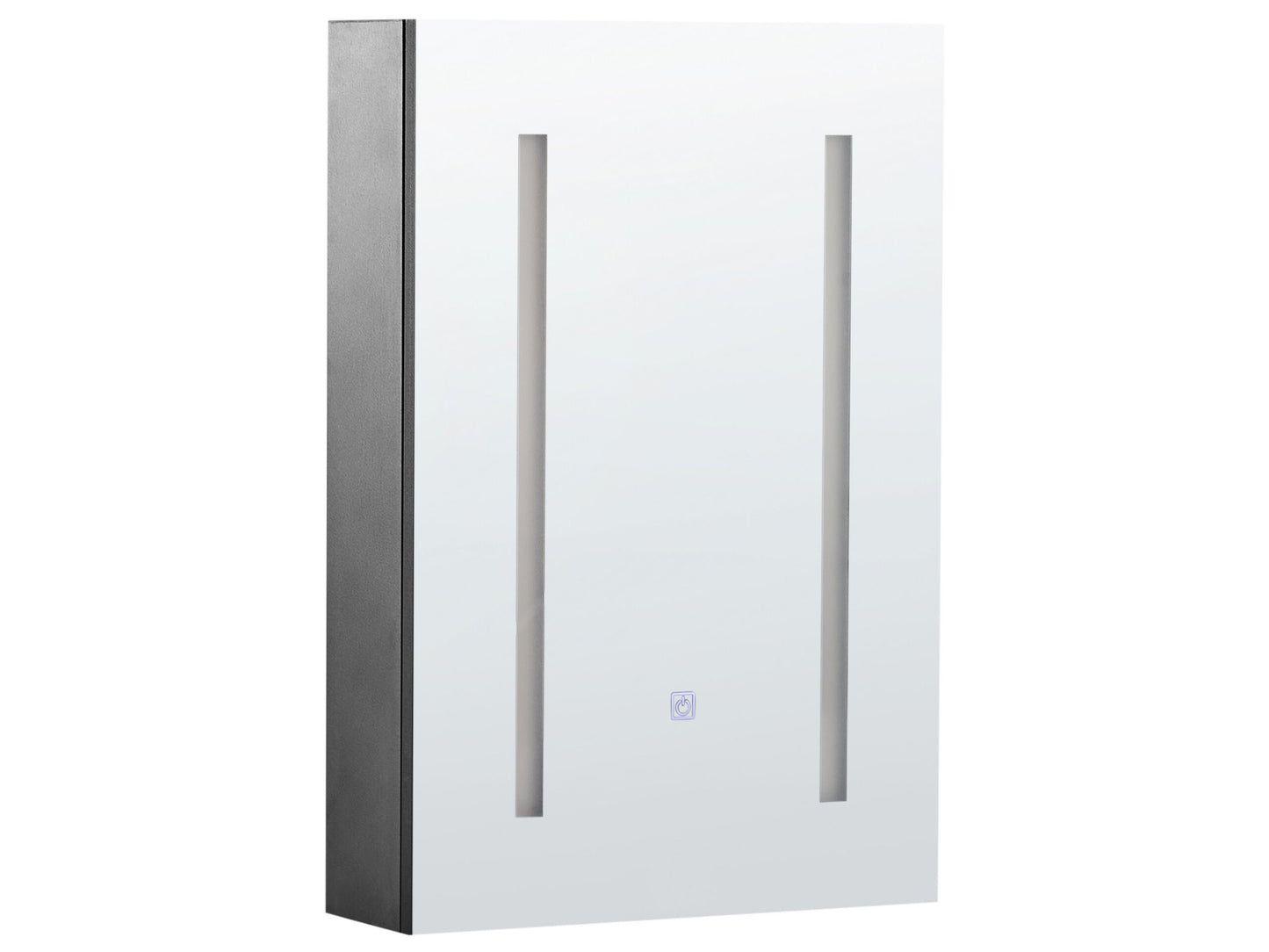 Bad-Spiegelschrank LED CAMERON 40 cm 60 cm Schwarz