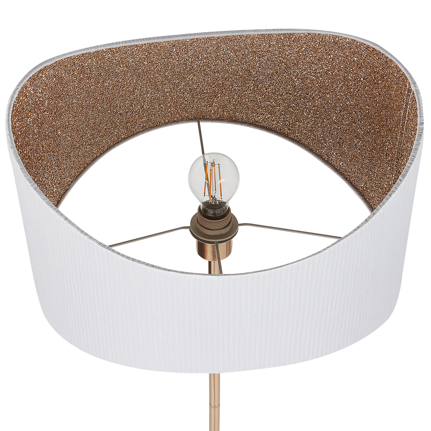 Stehlampe CALVILLO Metall Gold