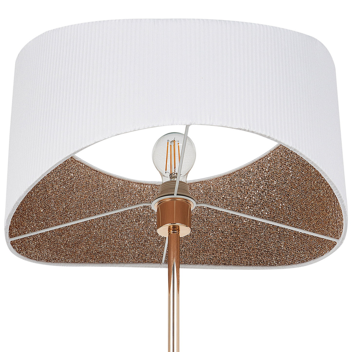 Stehlampe CALVILLO Metall Gold