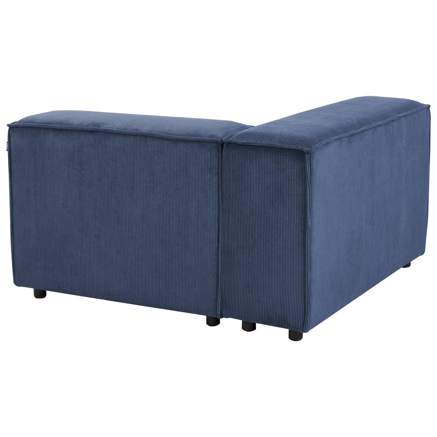 Ecksessel Cord dunkelblau APRICA