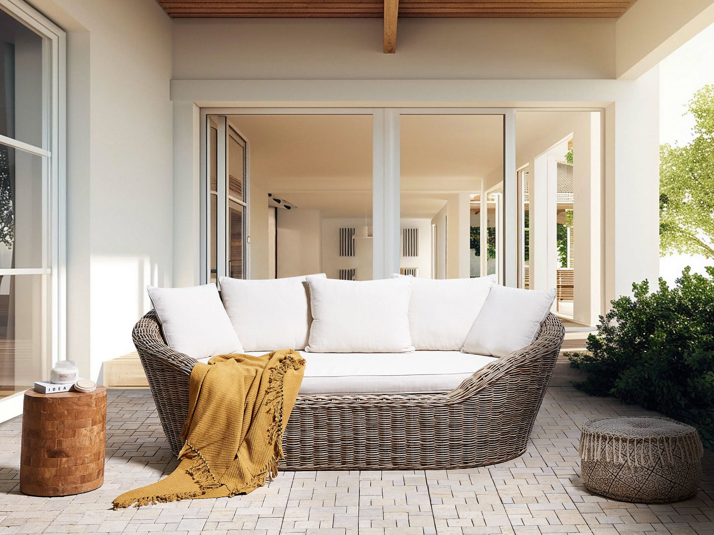 Sonneninsel CAVO Rattan Naturfarben