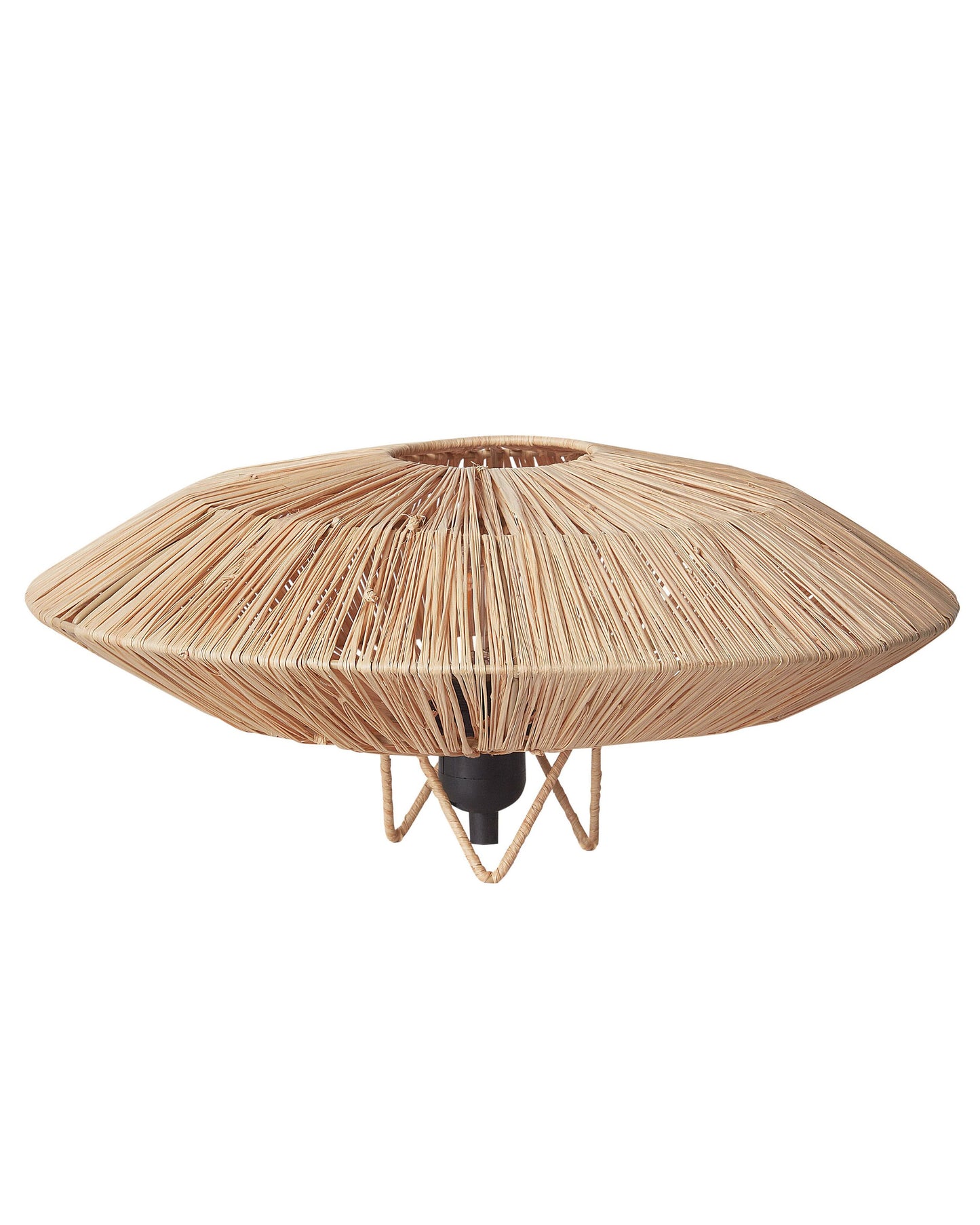 Tischleuchte MENTIRI Geflecht Naturfarben