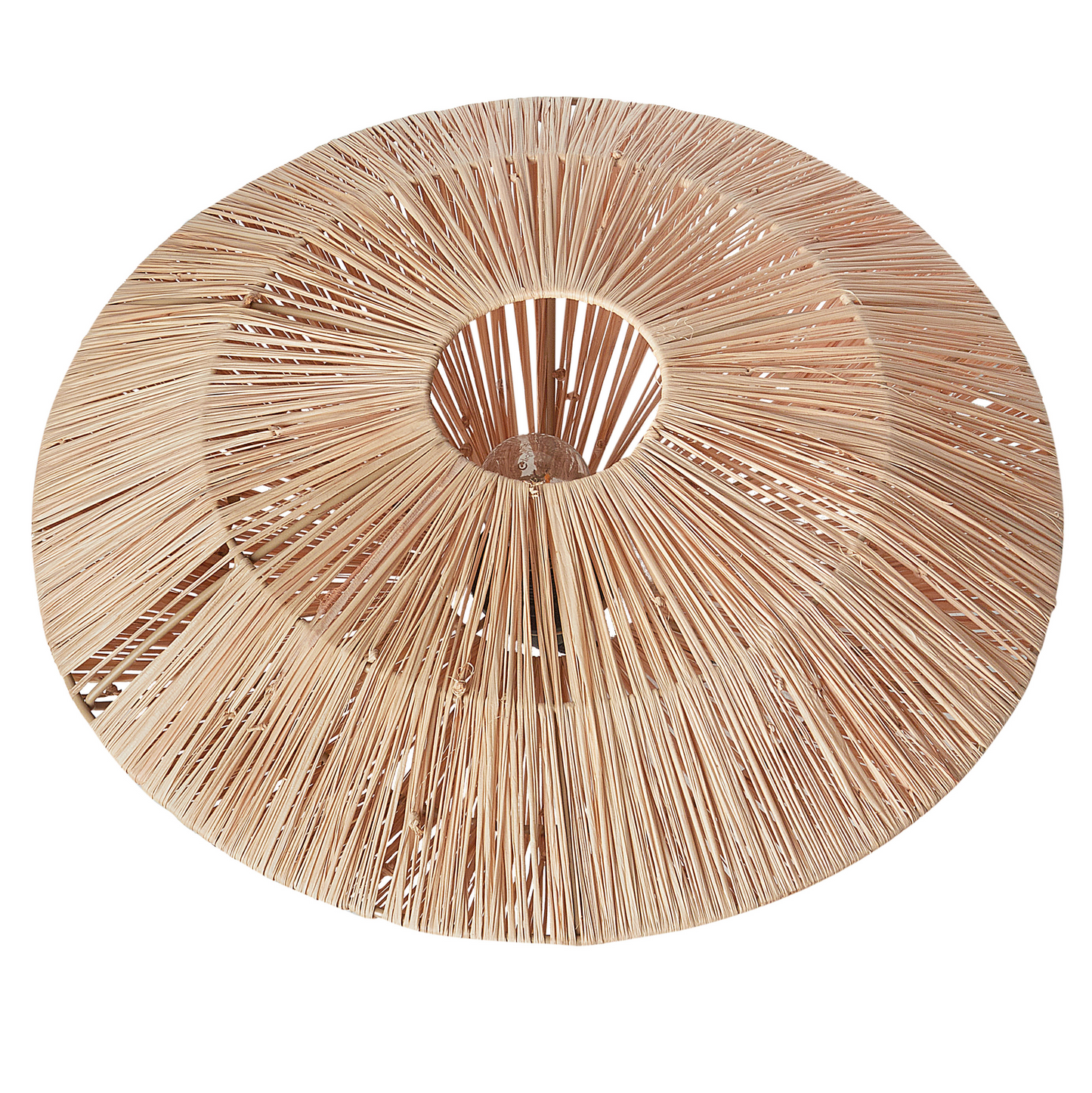 Tischleuchte MENTIRI Geflecht Naturfarben