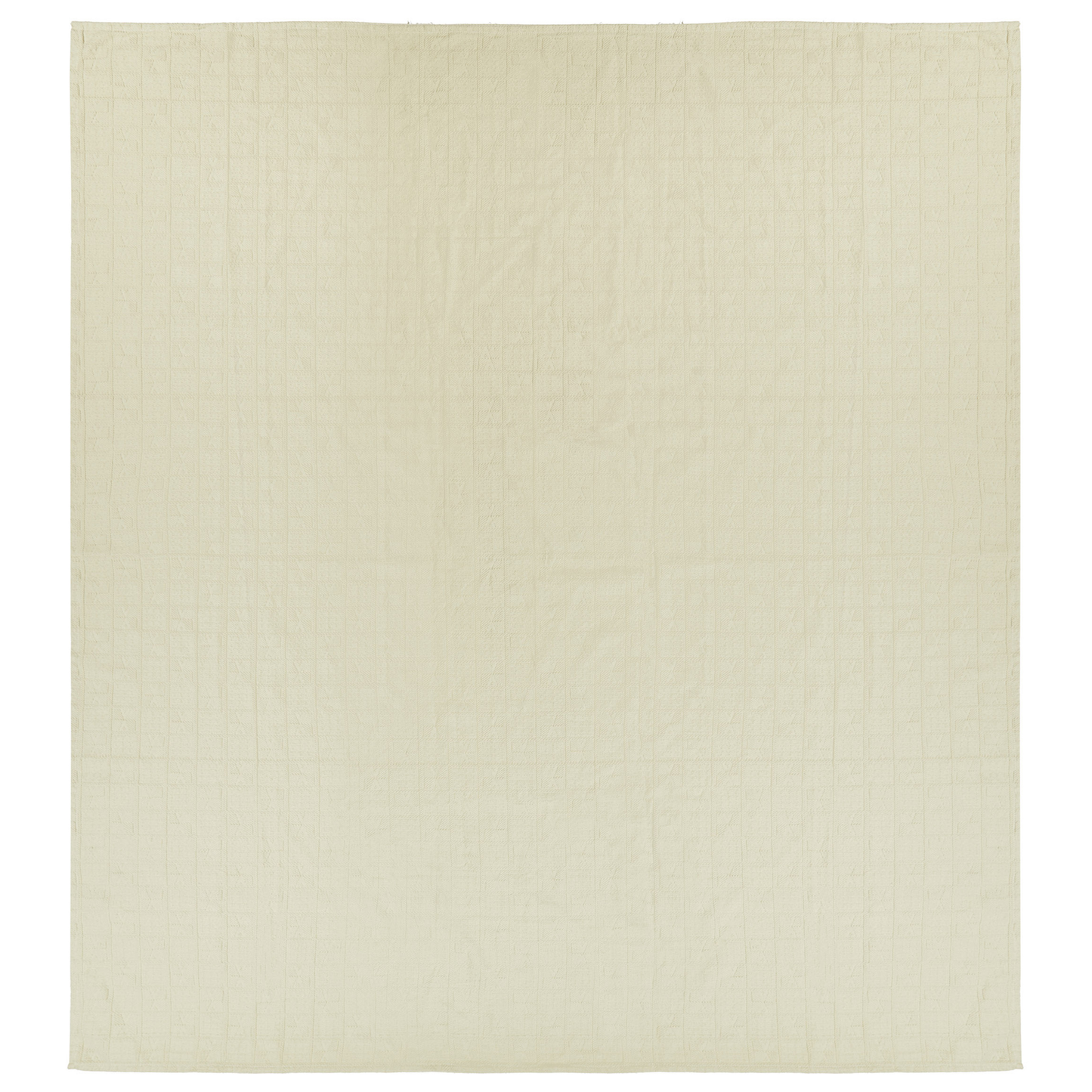 Tagesdecke MARAKA Baumwolle 200 x 220 cm Hellbeige