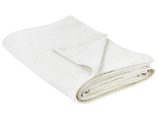 Tagesdecke RAGALA Baumwolle 200 x 220 cm Hellbeige