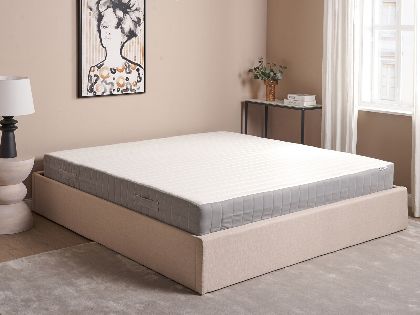 Memoryschaum-Taschenfederkernmatratze CUSHY hart 180 x 200 cm
