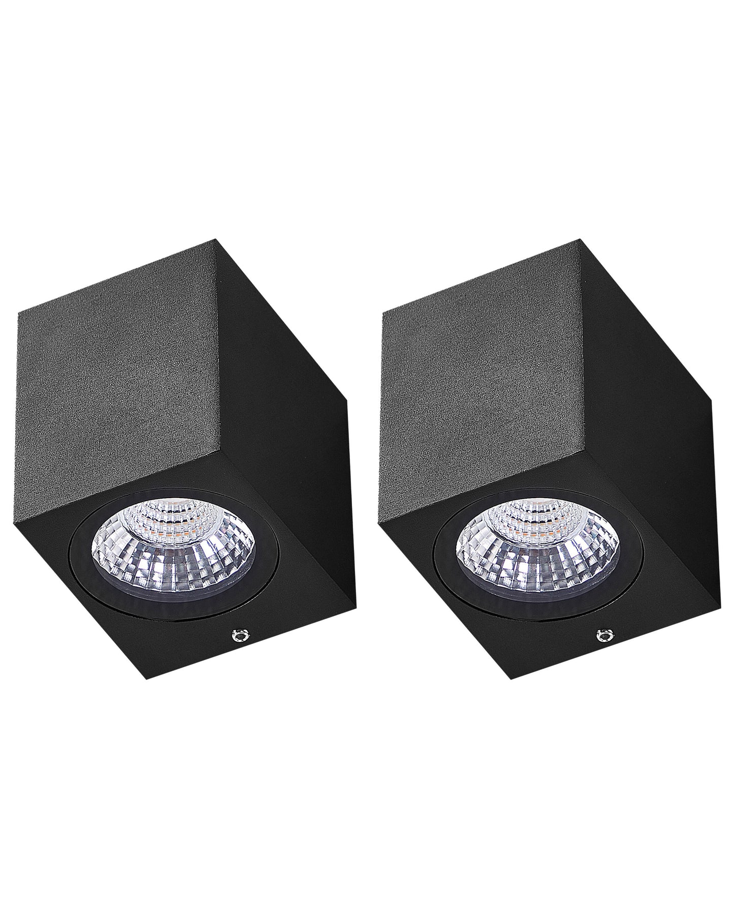 LED Aussenwandleuchte 2er Set ARANSAS Schwarz
