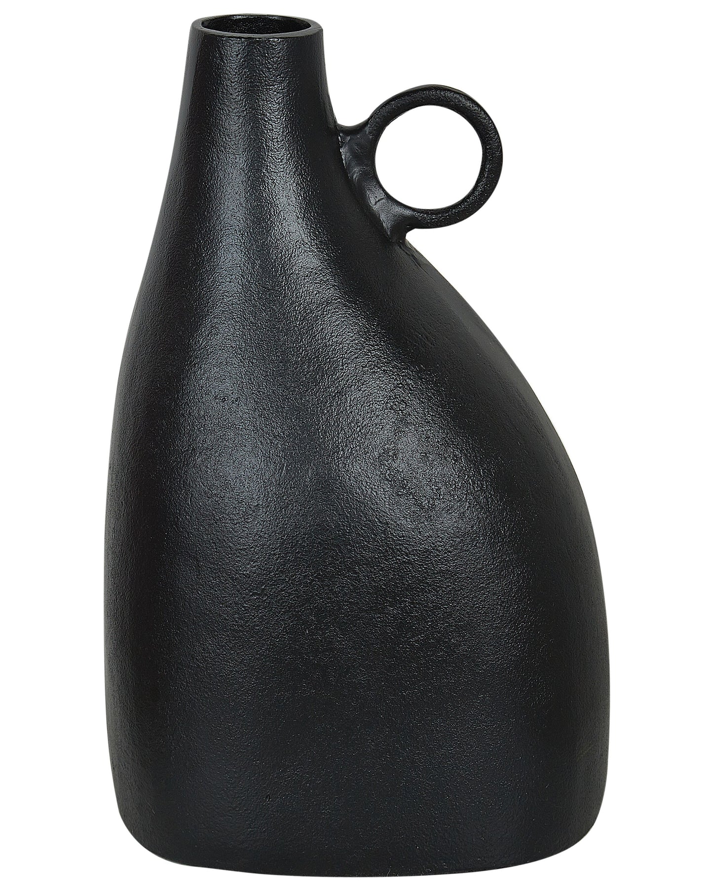 Dekovase NARBADA Metall 36 cm Schwarz