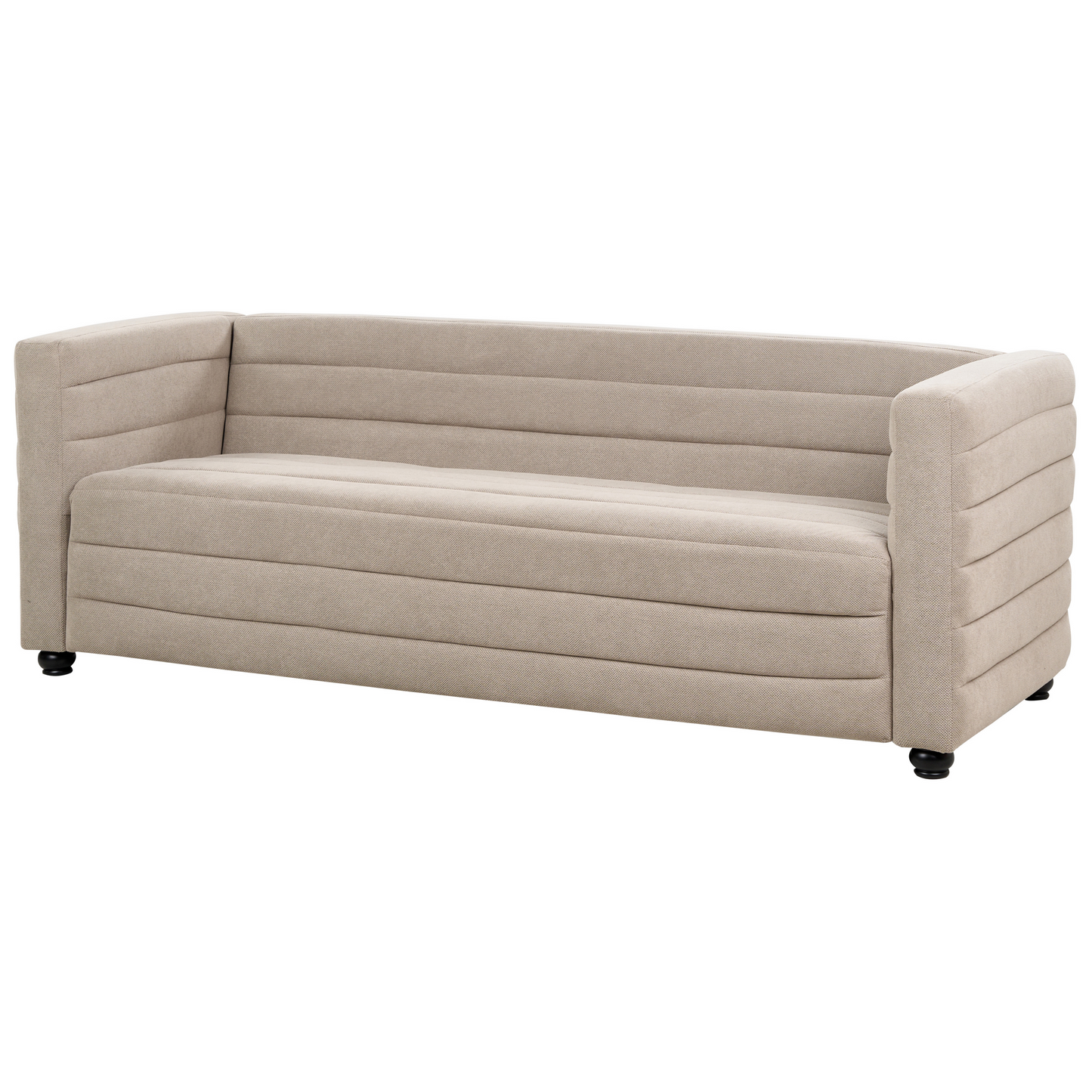 3-Sitzer Sofa Stoff taupe HOFN