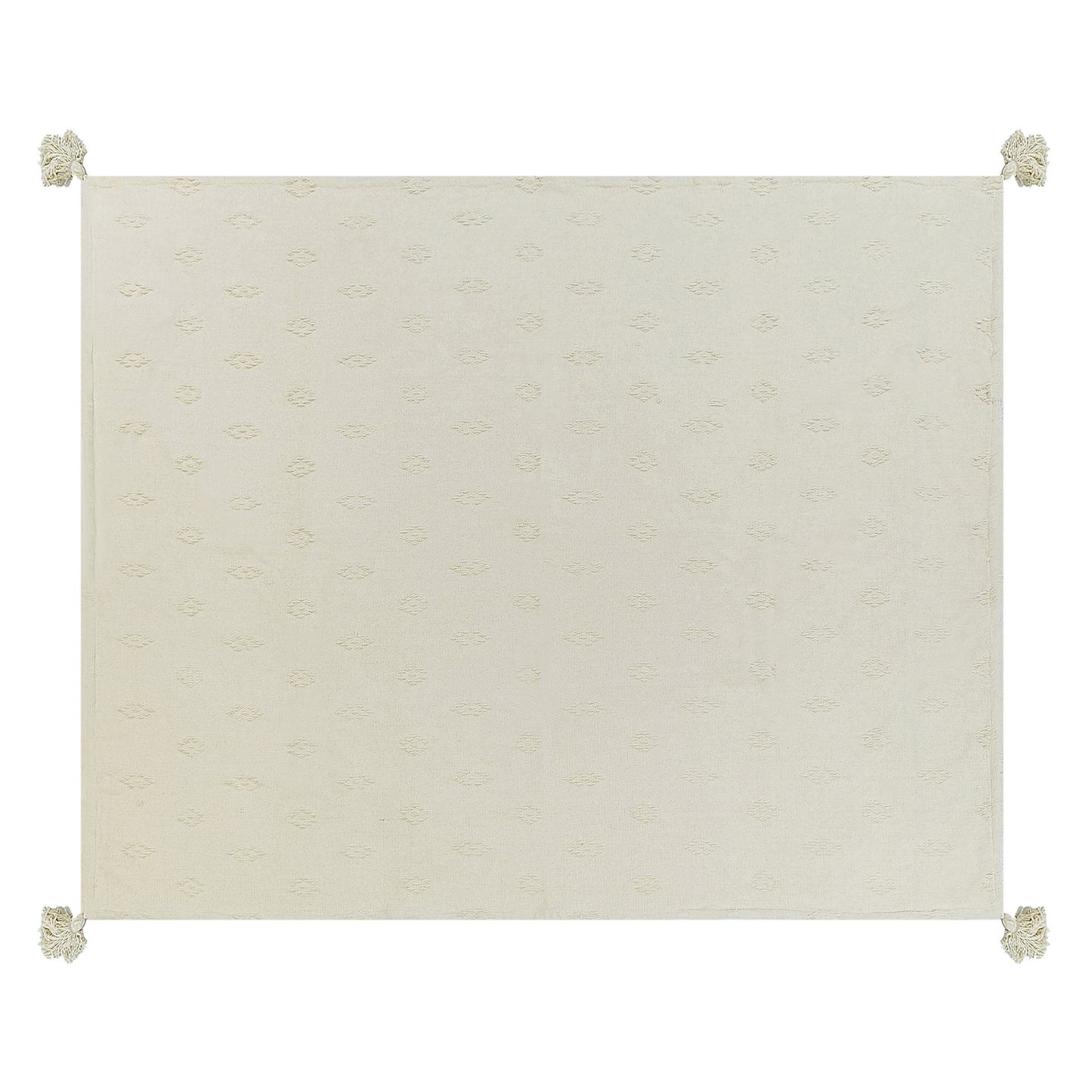 Tagesdecke KAZY Baumwolle 150 x 200 cm Beige