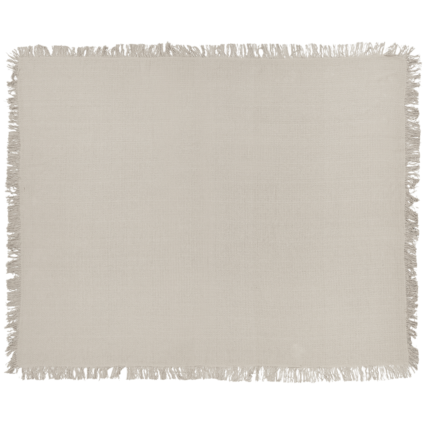 Tagesdecke YERBENT Baumwolle 150 x 200 cm Hellgrau