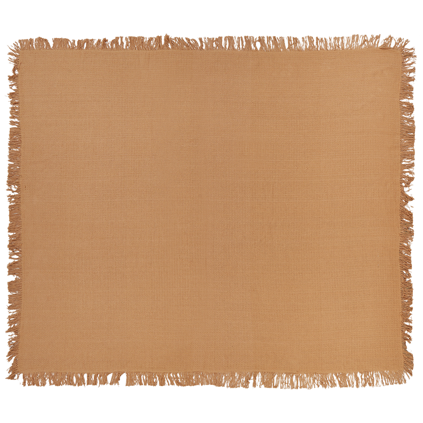 Tagesdecke YERBENT Baumwolle 220 x 240 cm Goldbraun