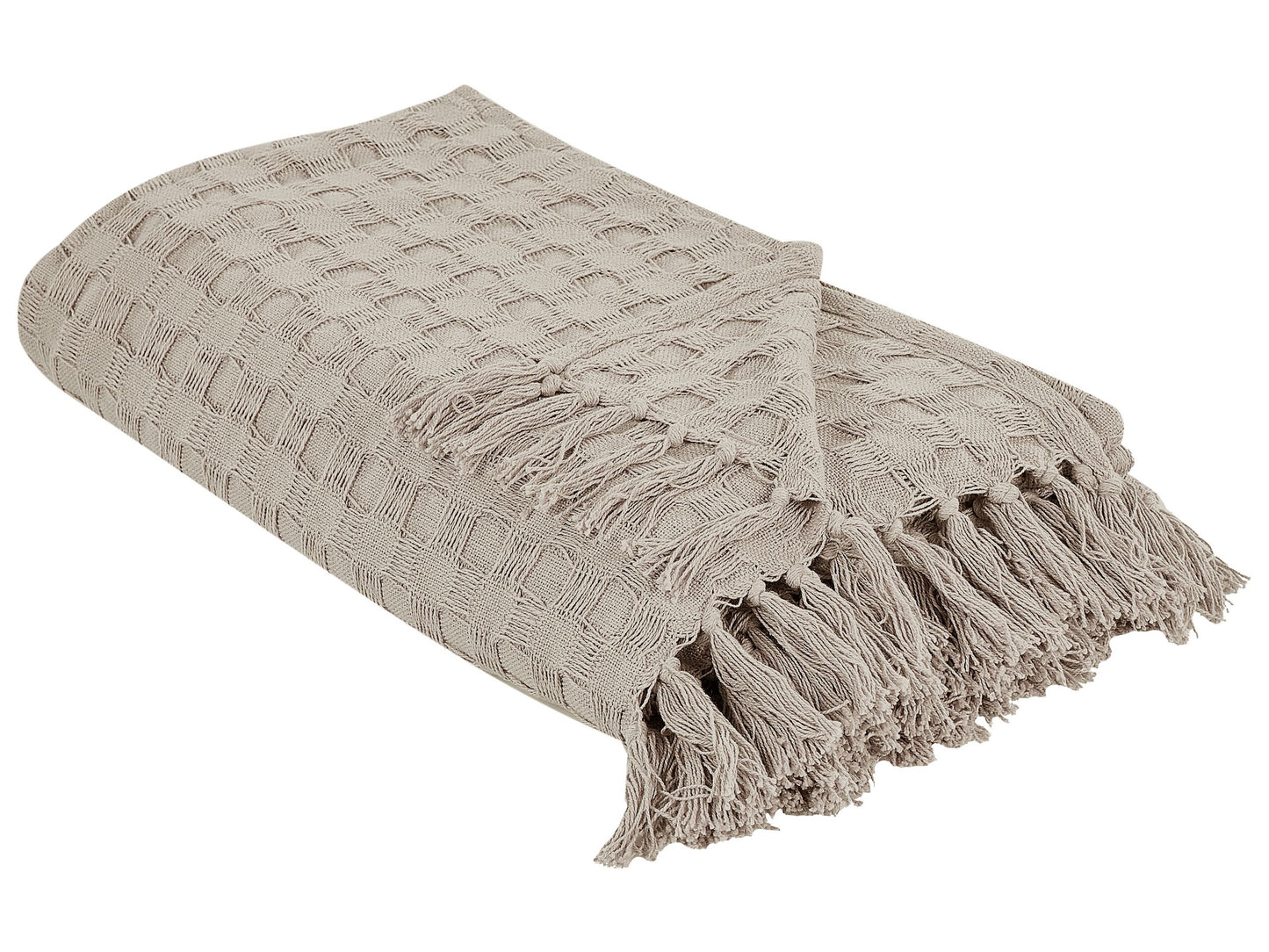 Tagesdecke BERE Baumwolle 150 x 200 cm Taupe