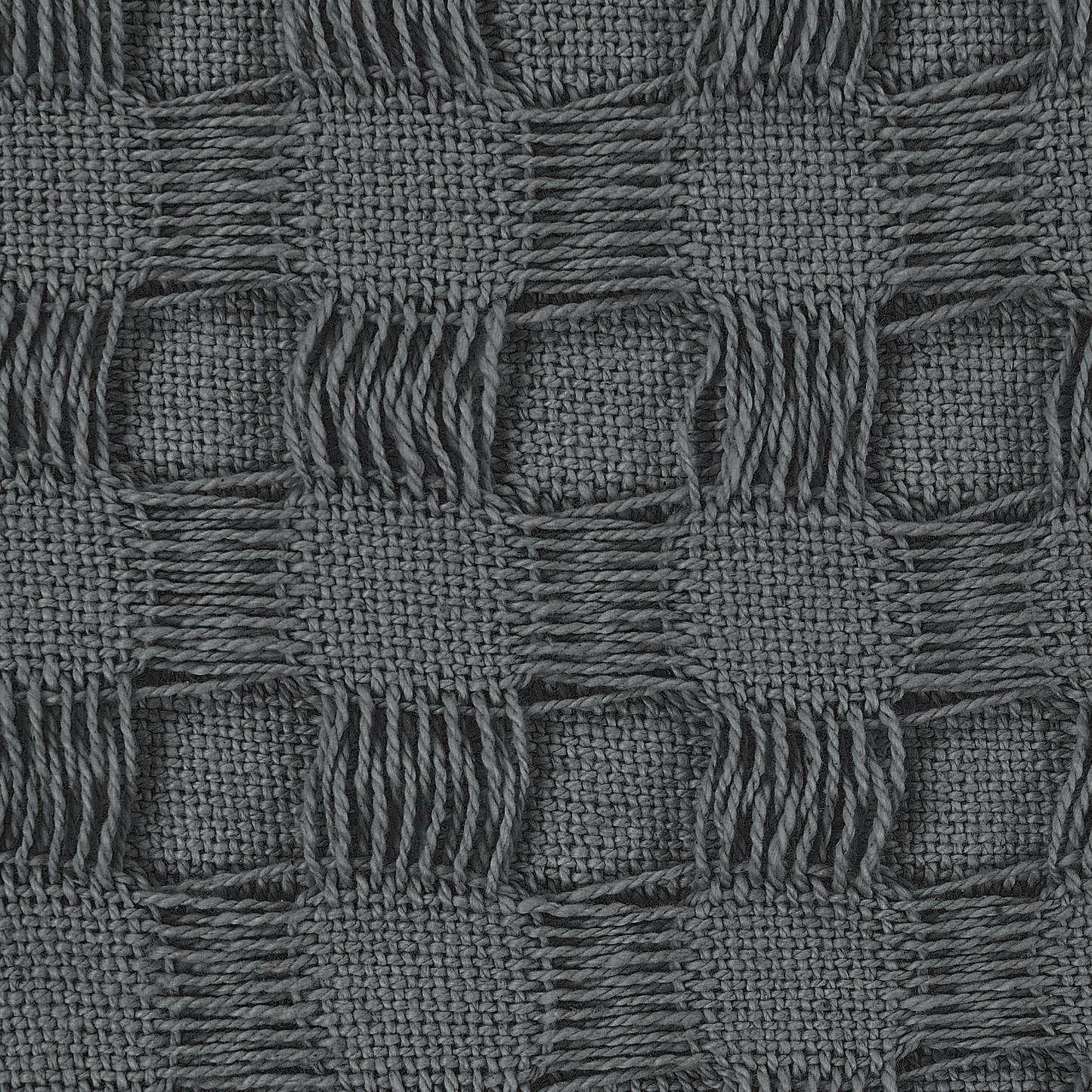 Tagesdecke BERE Baumwolle 200 x 220 cm Dunkelgrau